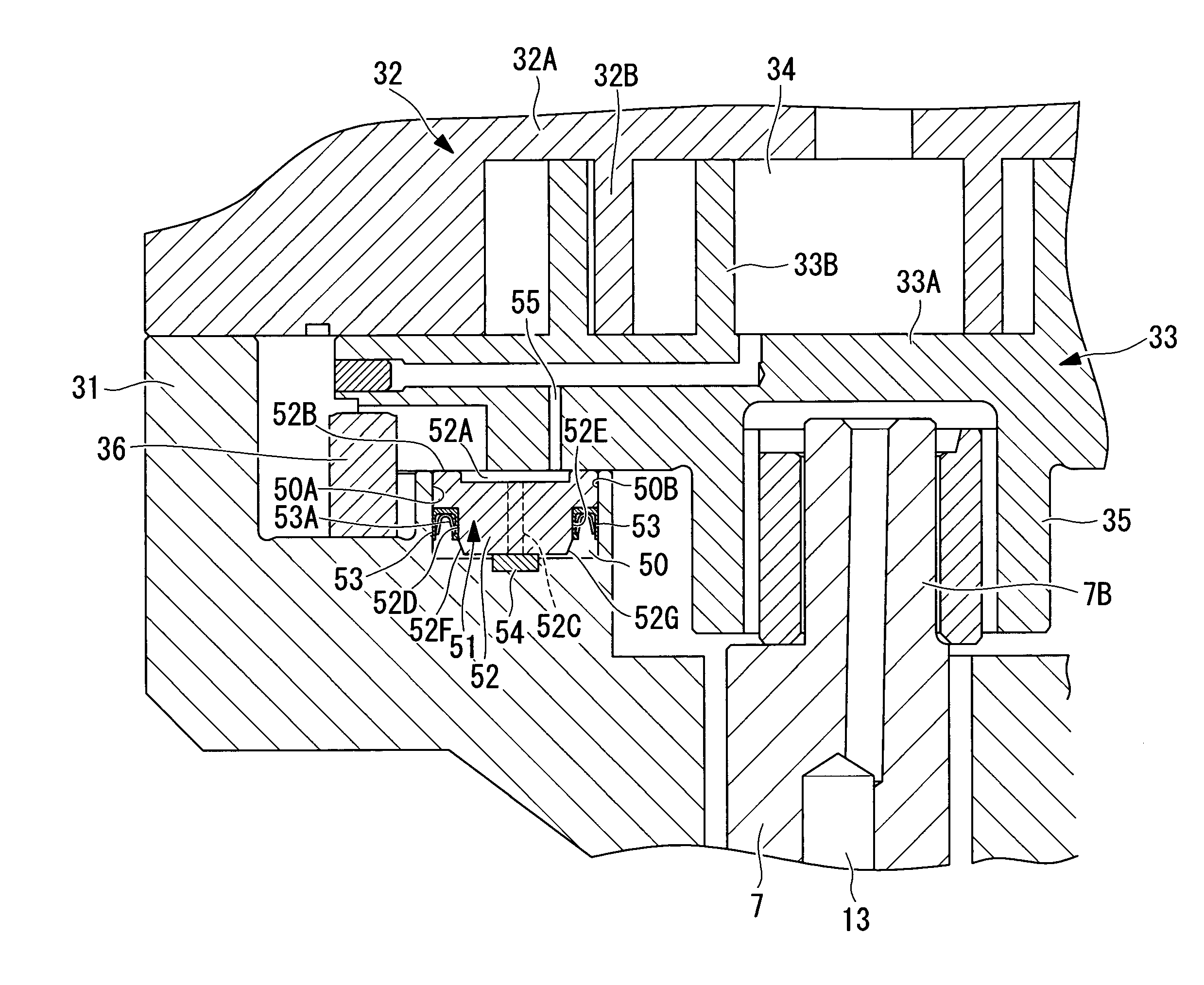 Scroll-type fluid machine having a back-pressure chamber