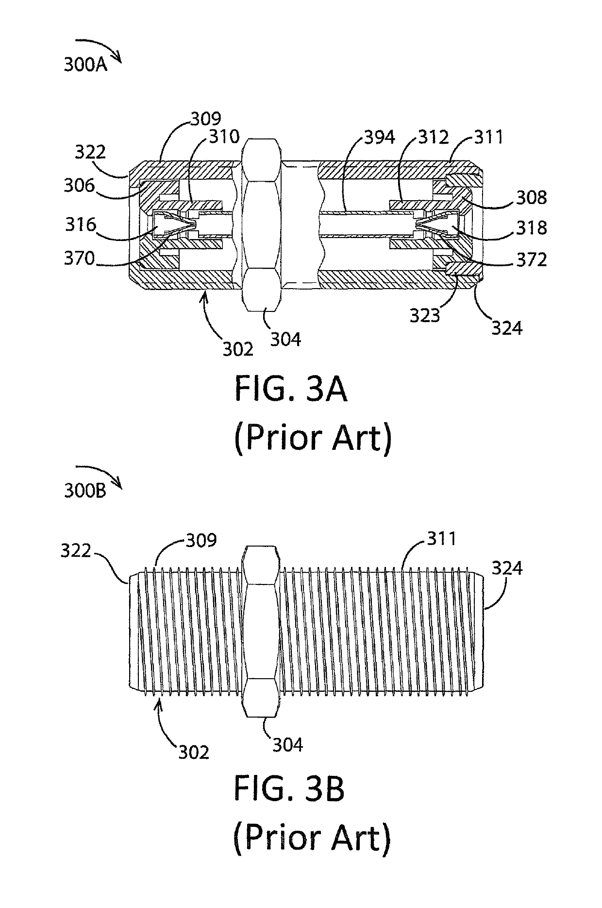 Shielded and multishielded coaxial connectors