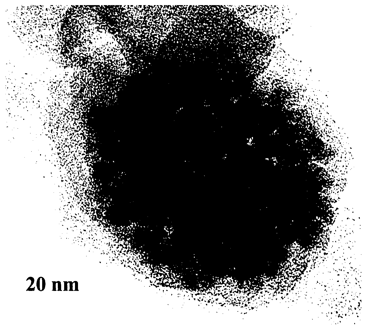 Method for preparing conductive polymer based electromagnetic composite material