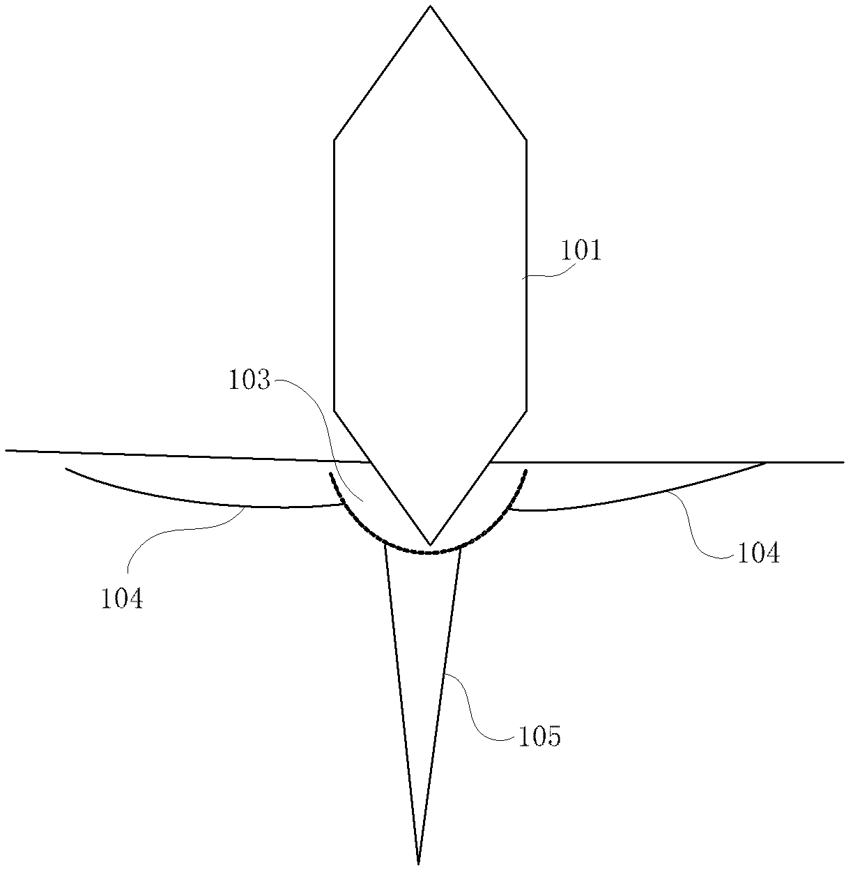 Cutting device and method of glass substrate