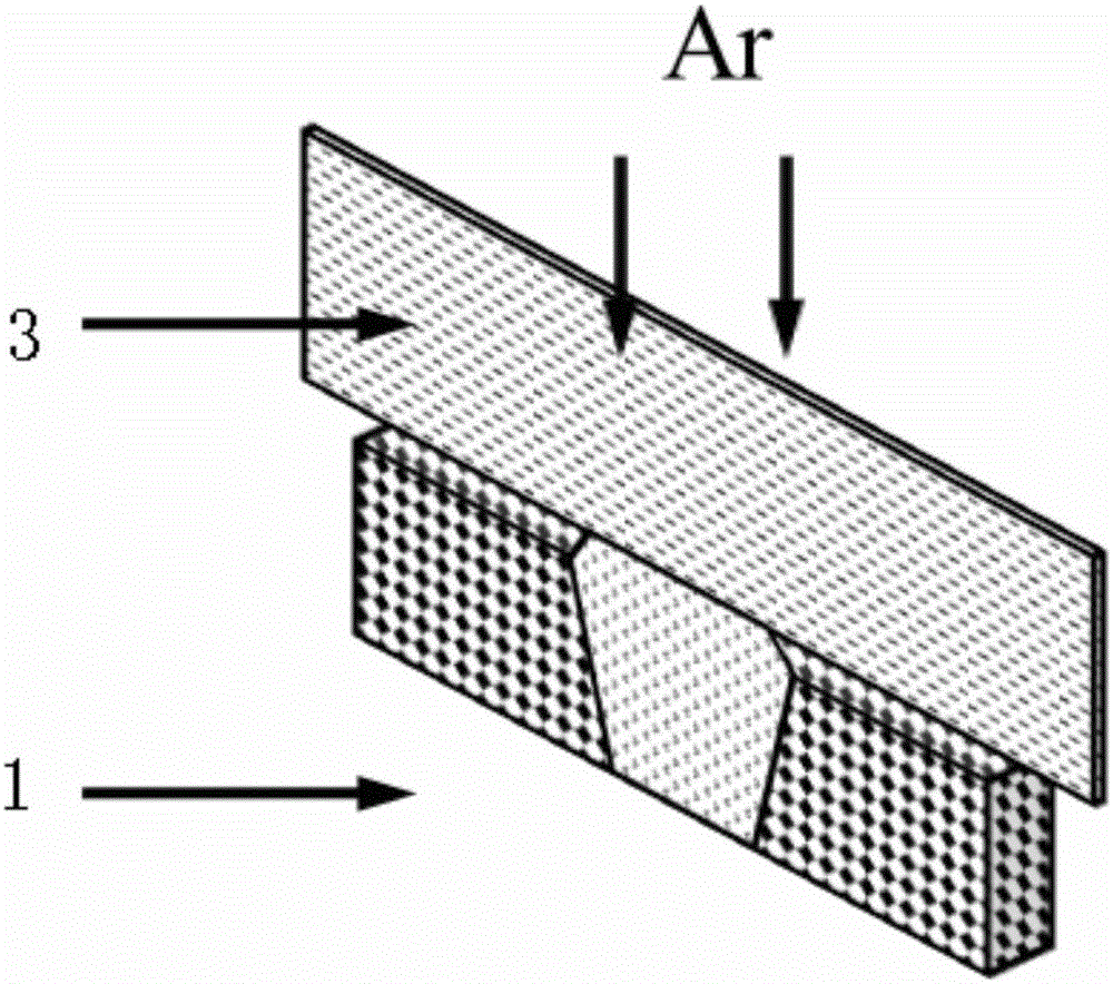 A preparation method of a large-area thin-area transmission electron microscope sample