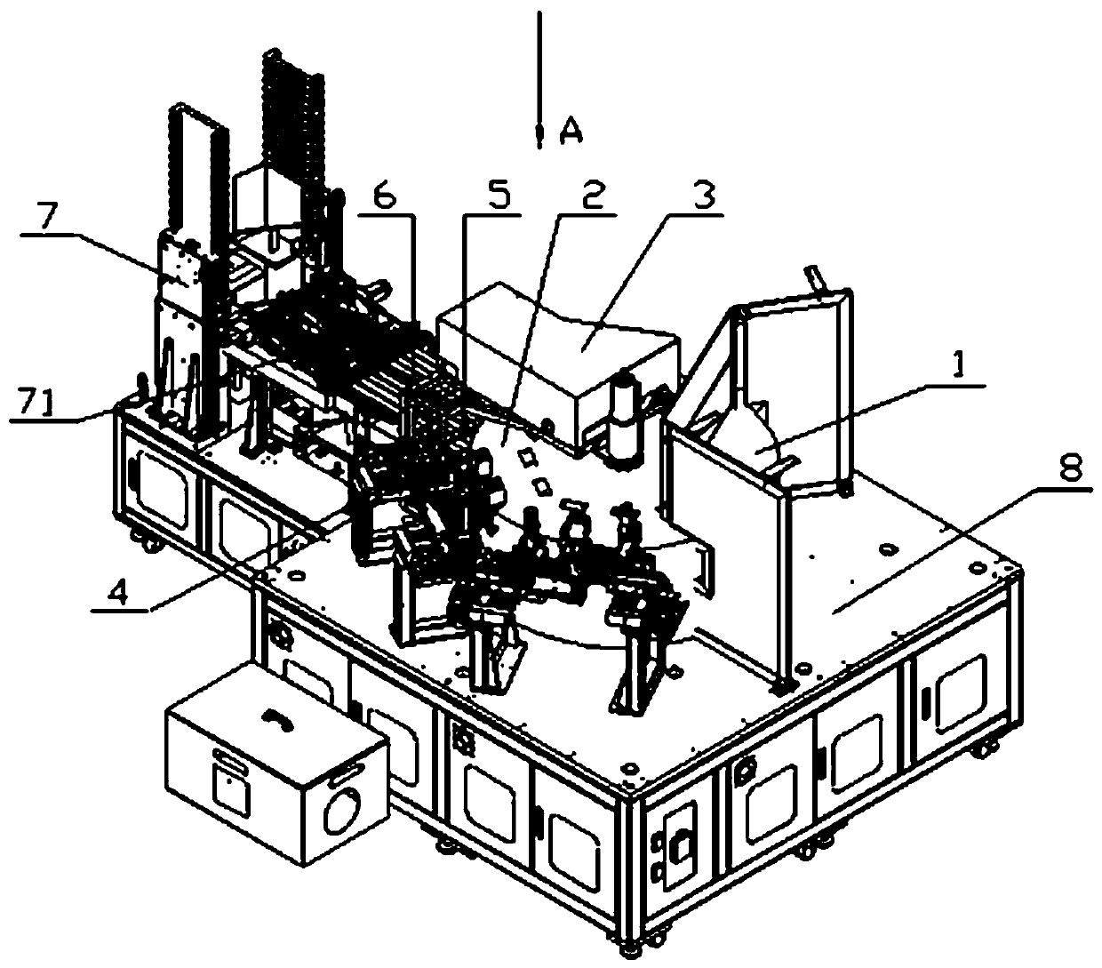 Polarizer hole detection equipment