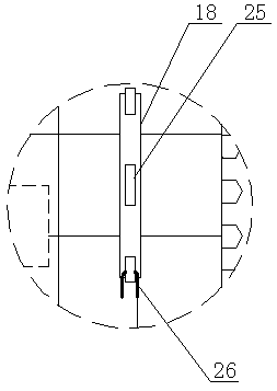 Novel fabric rolling machine