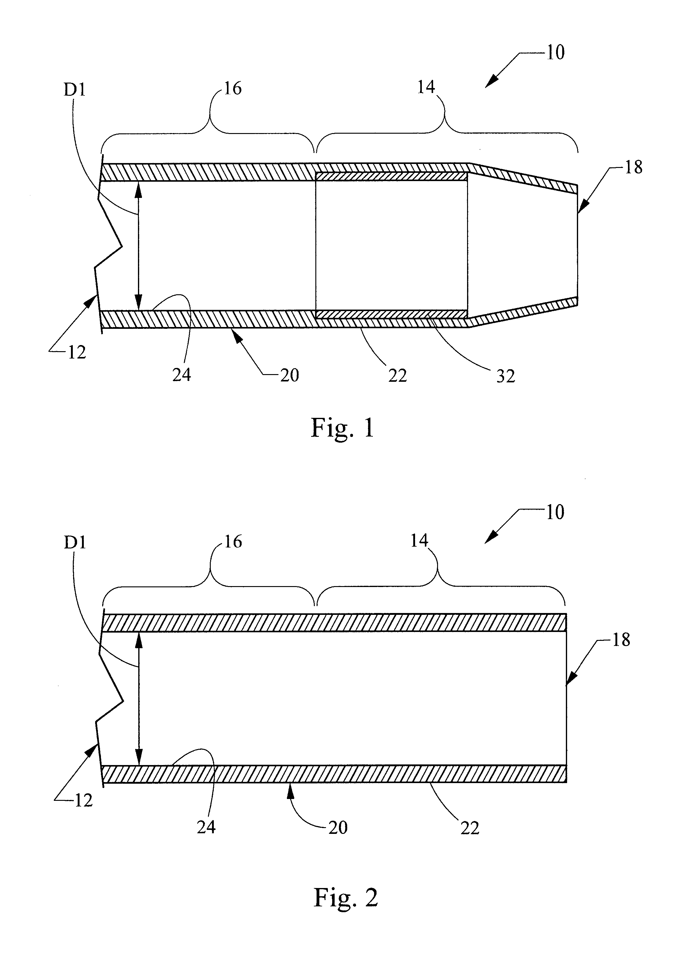Endovascular device tip assembly incorporating a marker device and method for making the same