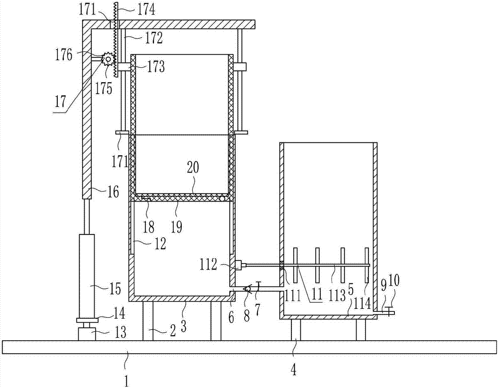 Contaminated soil cleaning device for petroleum