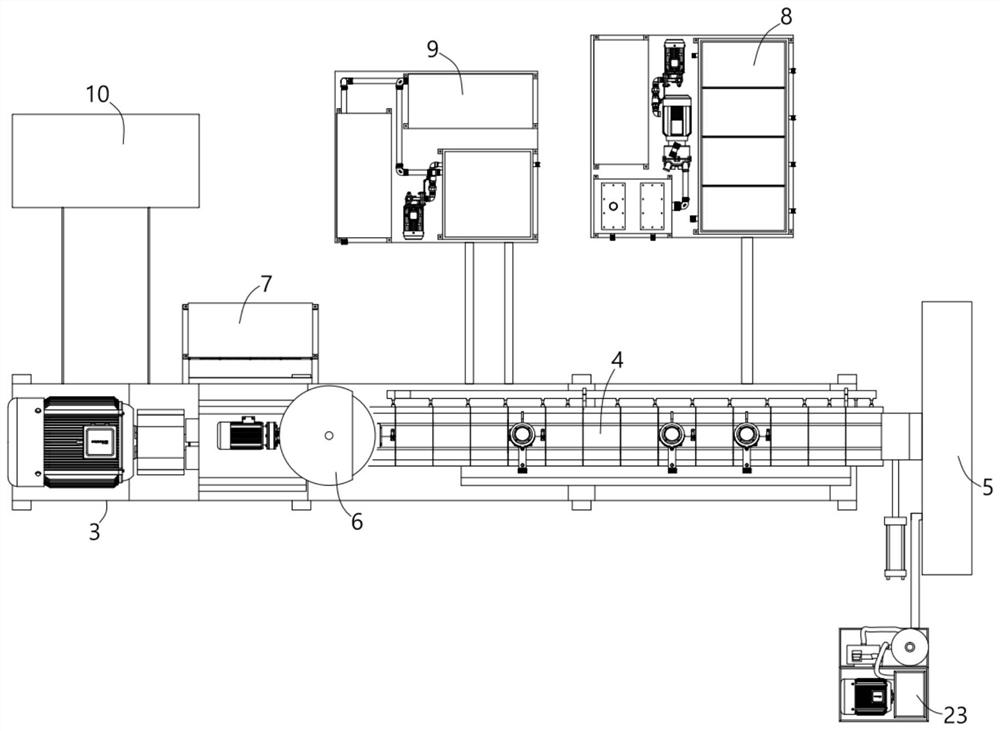 Lunch box machine production line