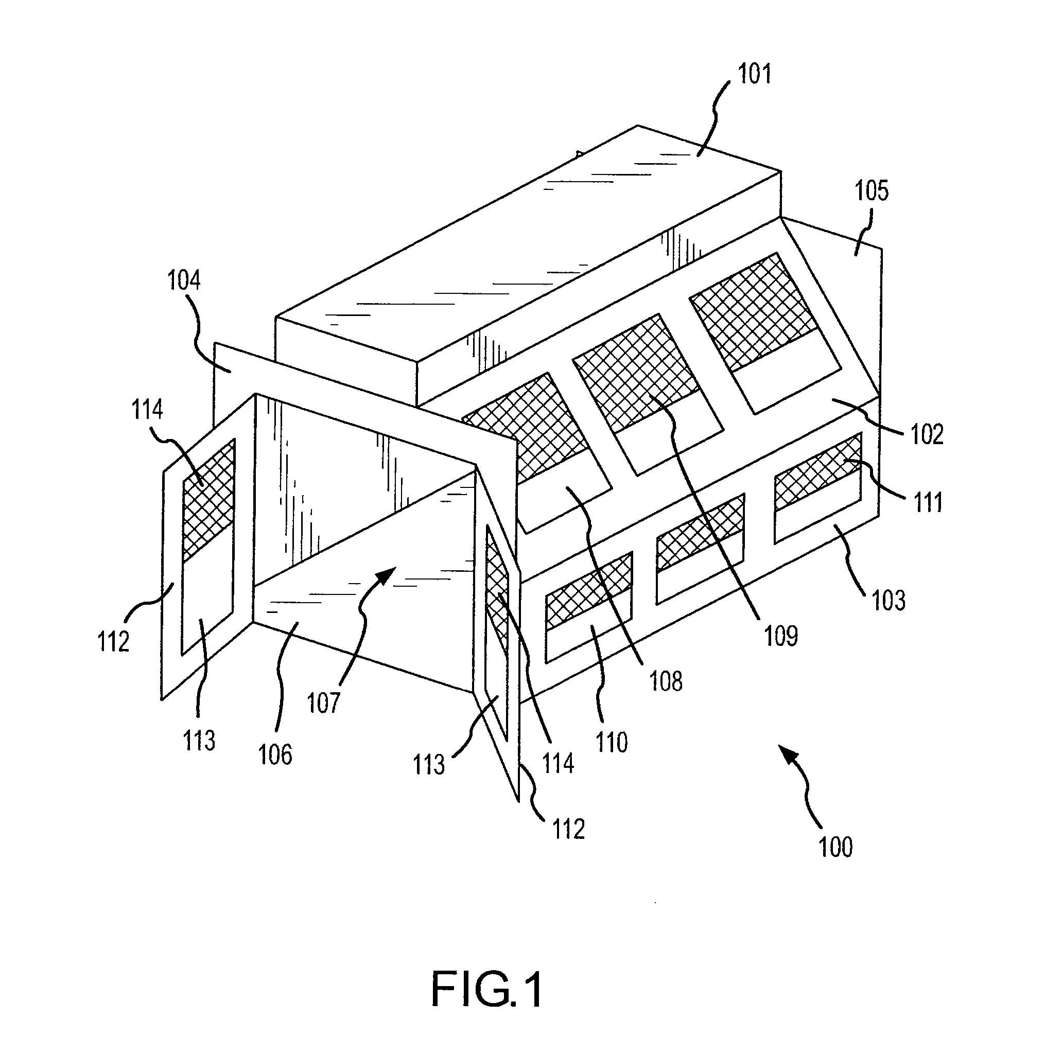 UV Curing Structure and Process