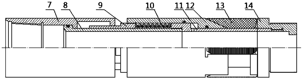 A device for repairing deformed casing