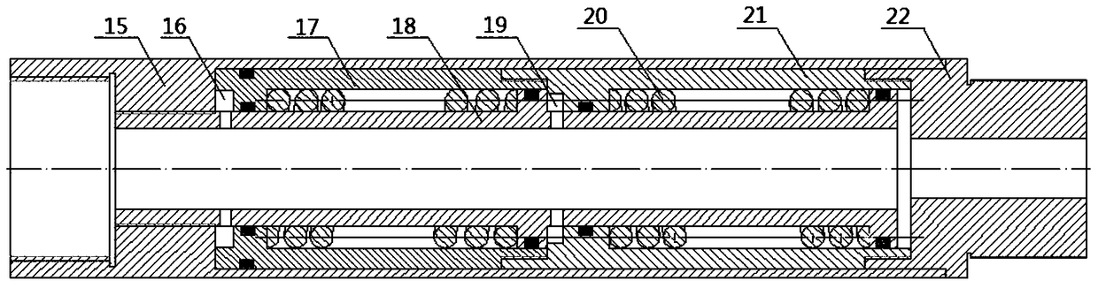 A device for repairing deformed casing