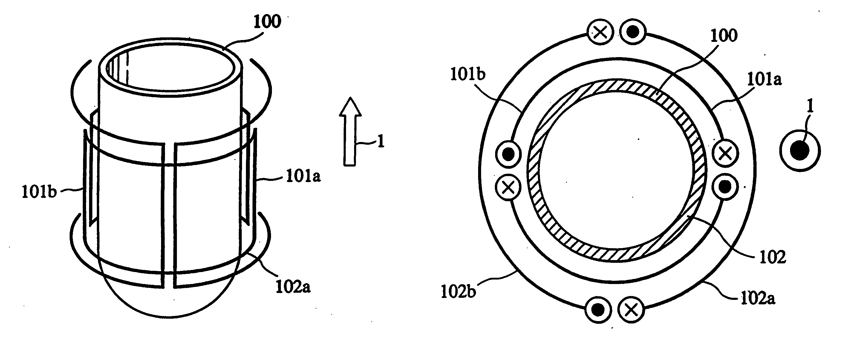 Nuclear magnetic resonance apparatus probe