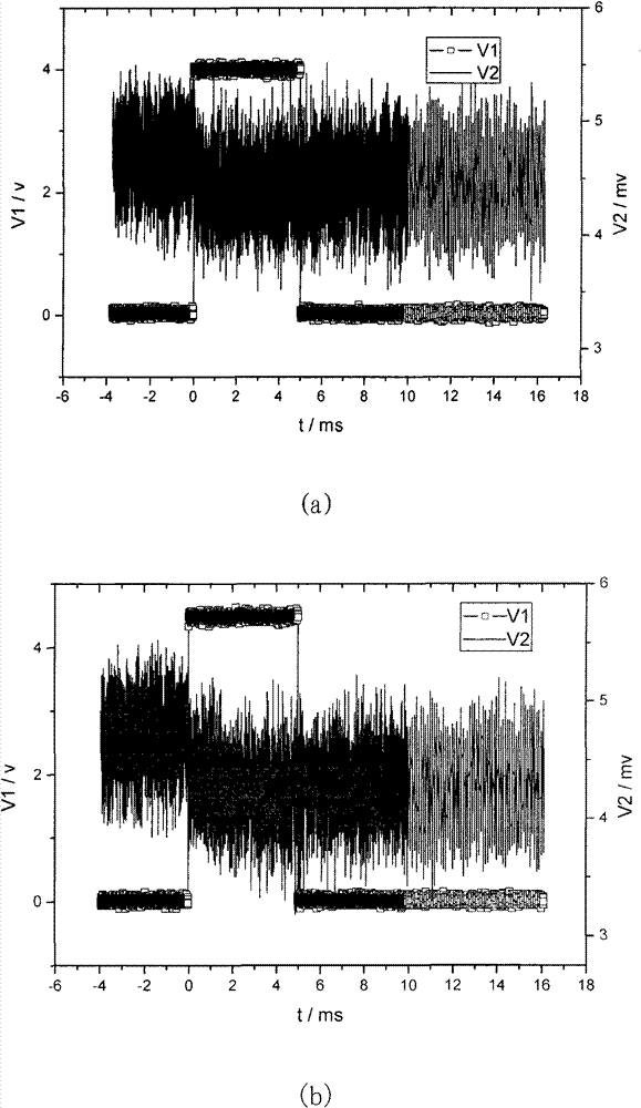 Detection device and detection method for dynamics process of structure change of micro region of material