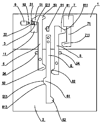 Pressure-casting die