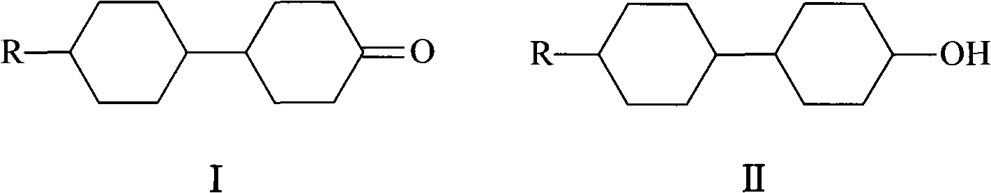 Method for synthesizing 4-(4'-n-alkyl cyclohexyl)cyclohexanone