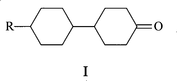 Method for synthesizing 4-(4'-n-alkyl cyclohexyl)cyclohexanone