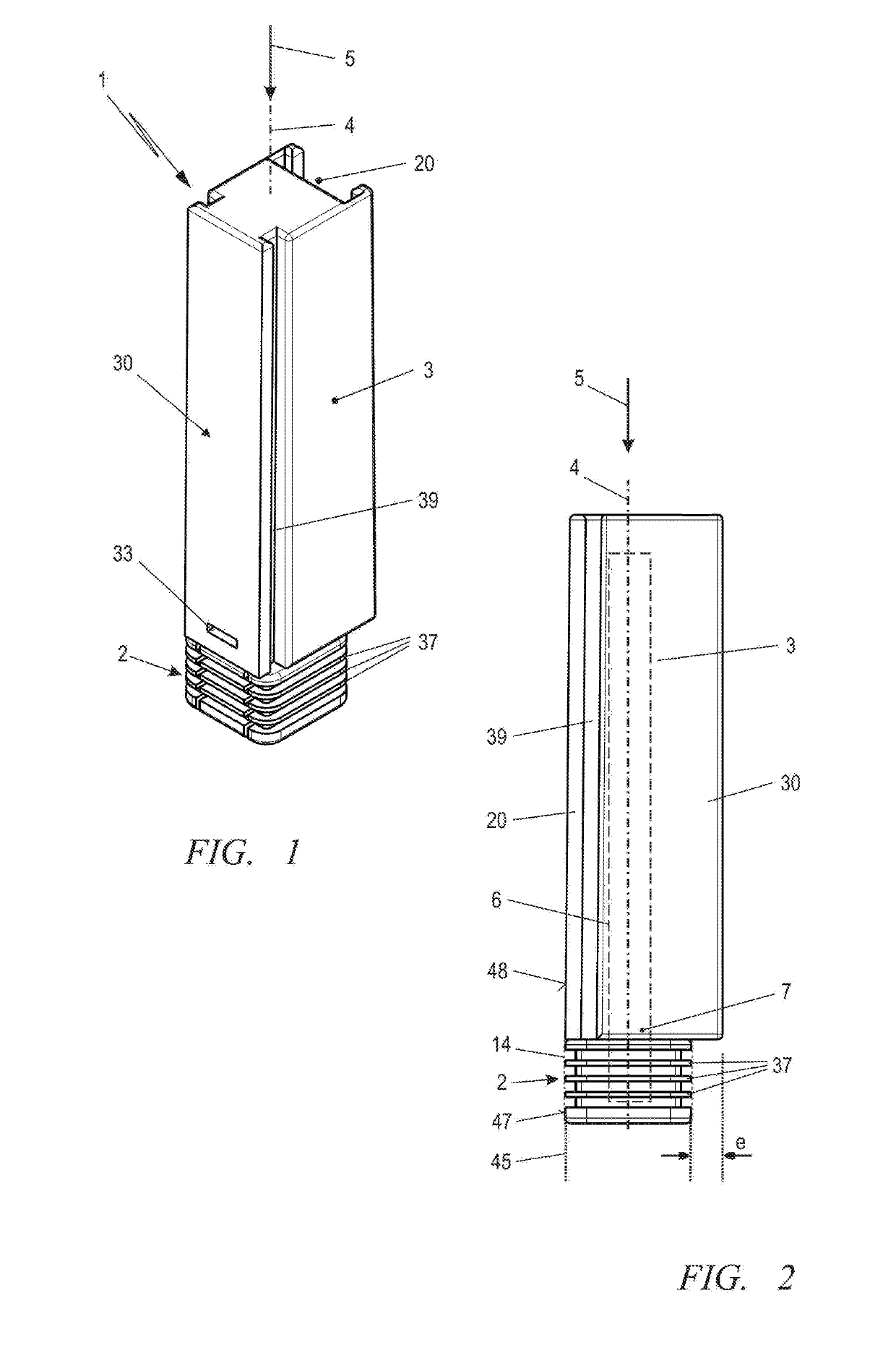 Packaging Container for an Elongate Object such as a Milling Cutter, Drill Bit or the Like