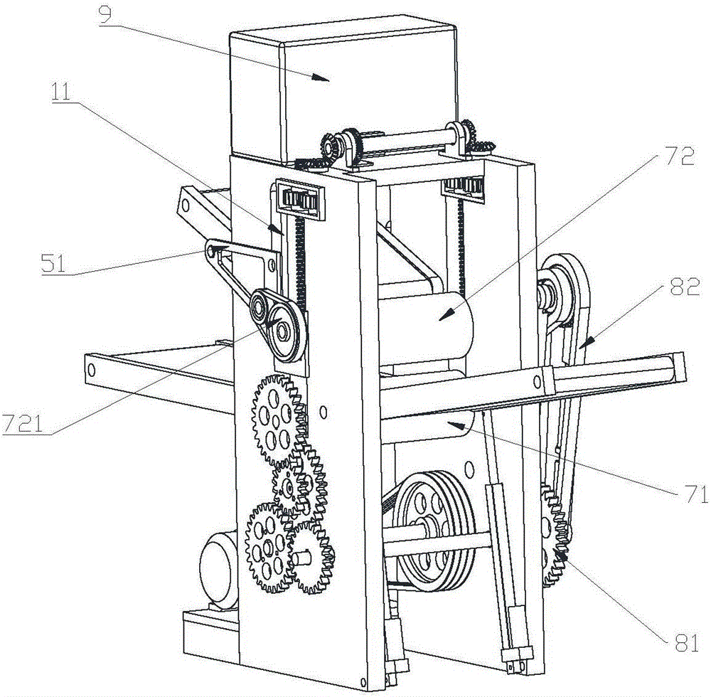 Dough kneading device and method