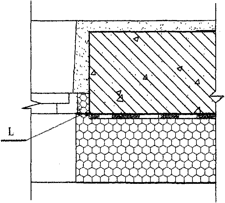 Wall body door or window hole structure