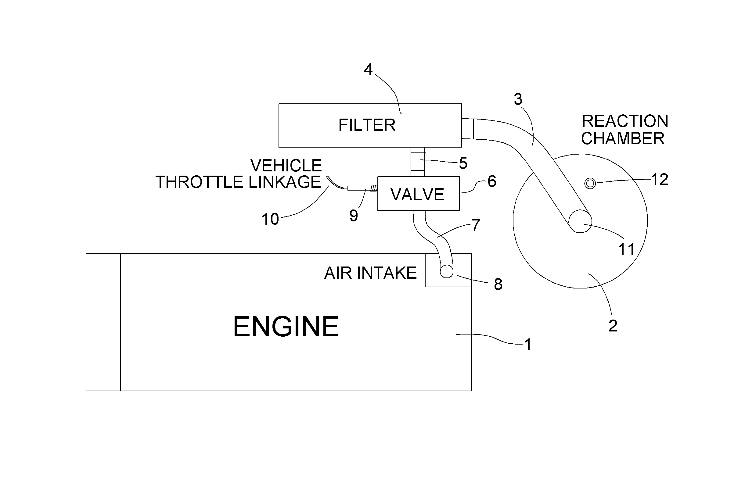 Internal combustion engine enhancement device and method