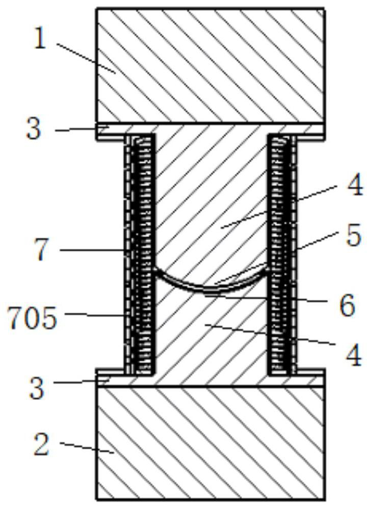 Column base joint with additional grid type damper capable of being replaced after earthquake