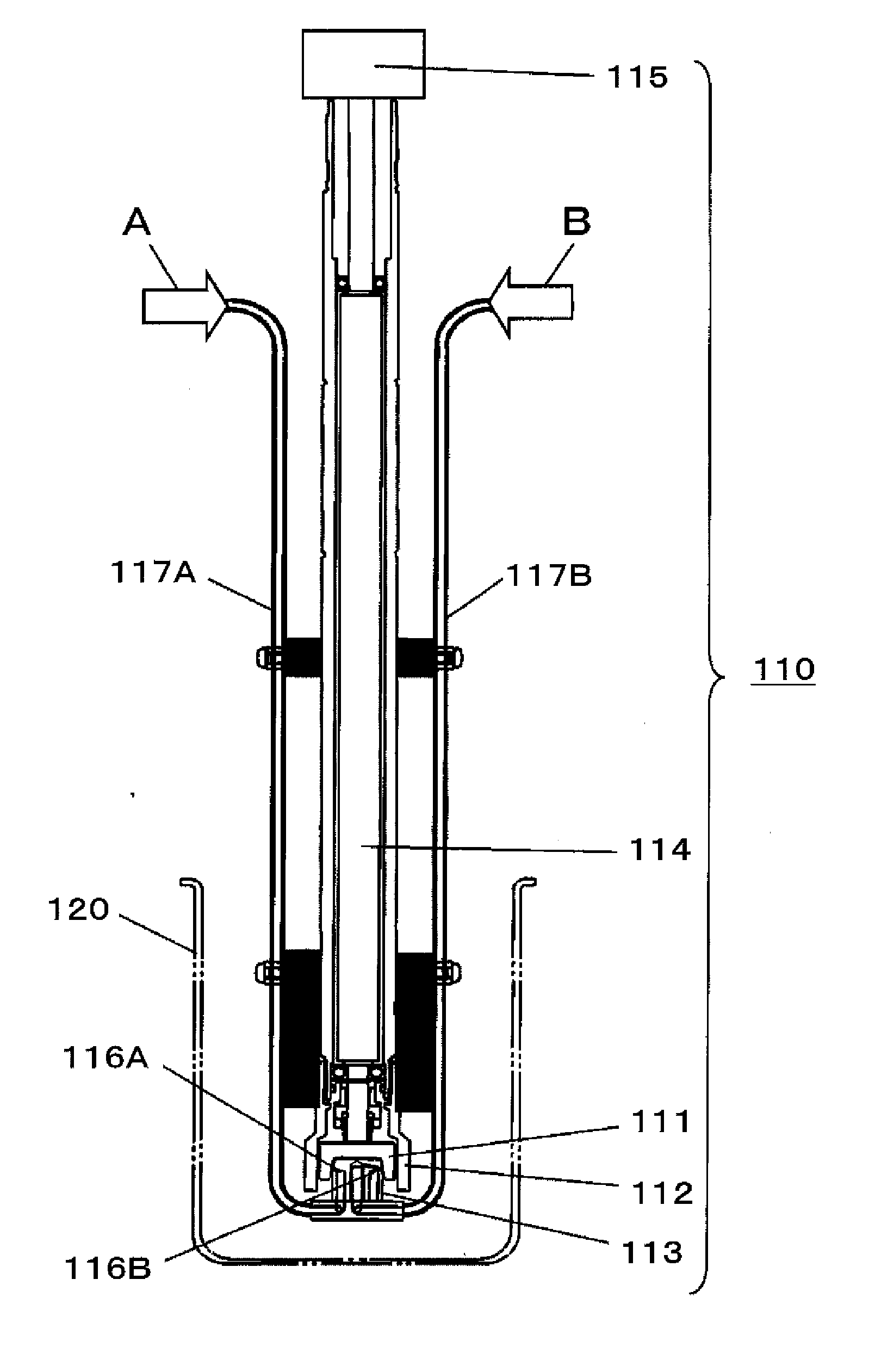 Hydrogen production catalyst, method for producing hydrogen and hydrogen production apparatus using the same