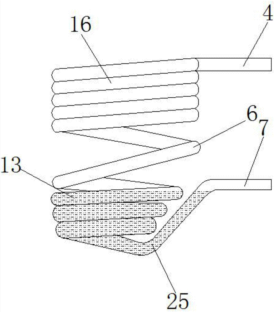 Heat preservation water tank for air source water heater