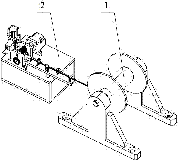 Automatic length measuring and cutting machine for ribbons