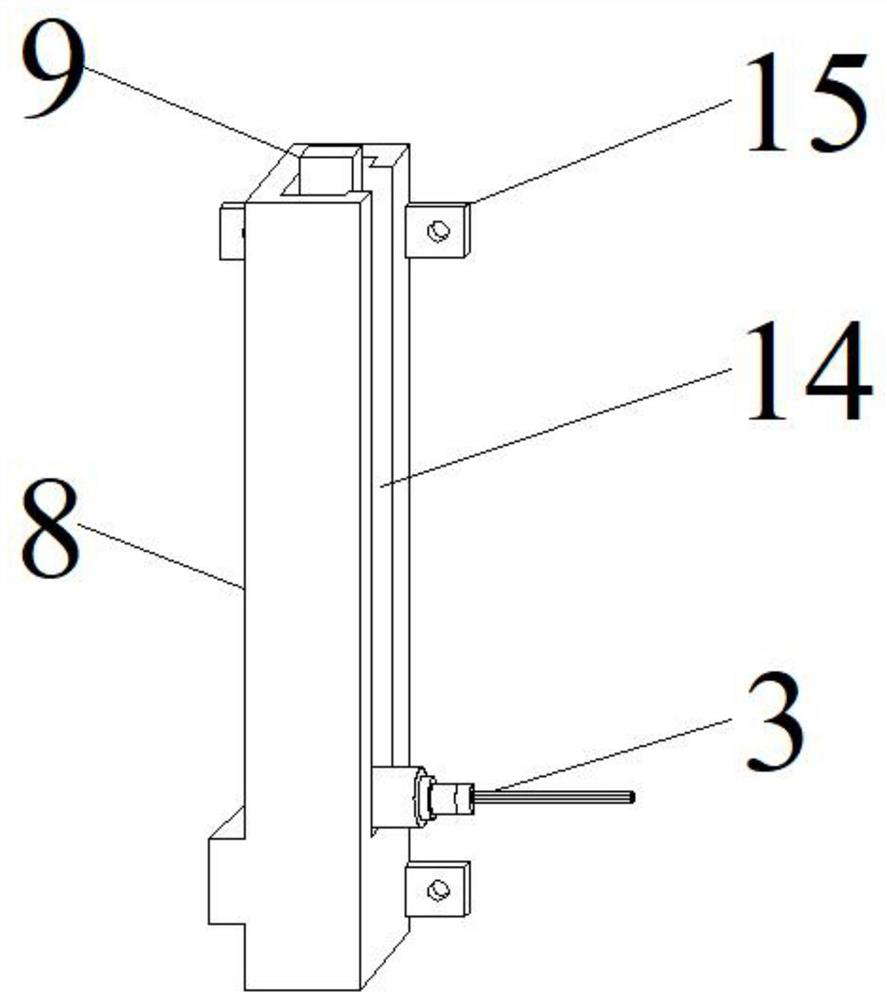 Dust monitor capable of adjusting monitoring height