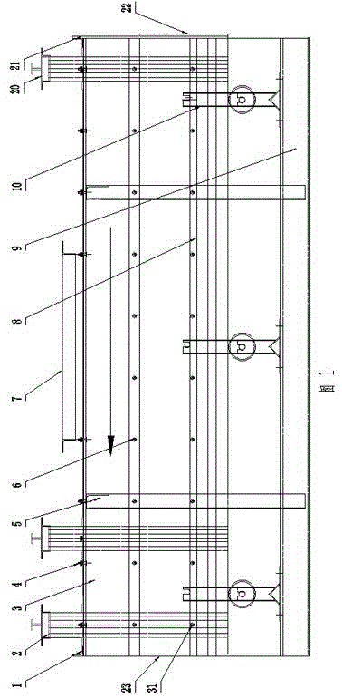 Non-leakage guide groove device