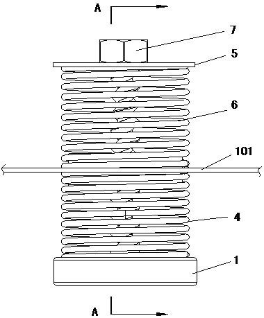 Automatic leveling device for washing machine and washing machine