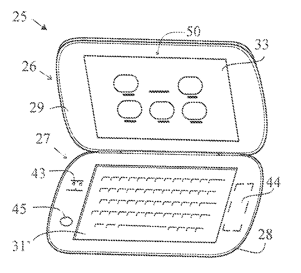 Touchscreen with a light modulator