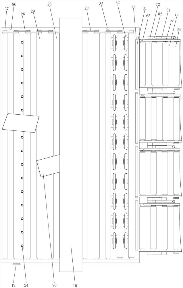 Workpiece distributing system based on image recognition