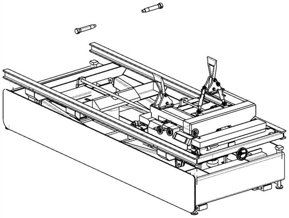 Multi-dimensional attitude adjustment platform for aircraft ground loading and maintenance