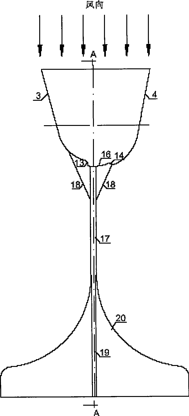 Turbo-type vertical shaft wind mill