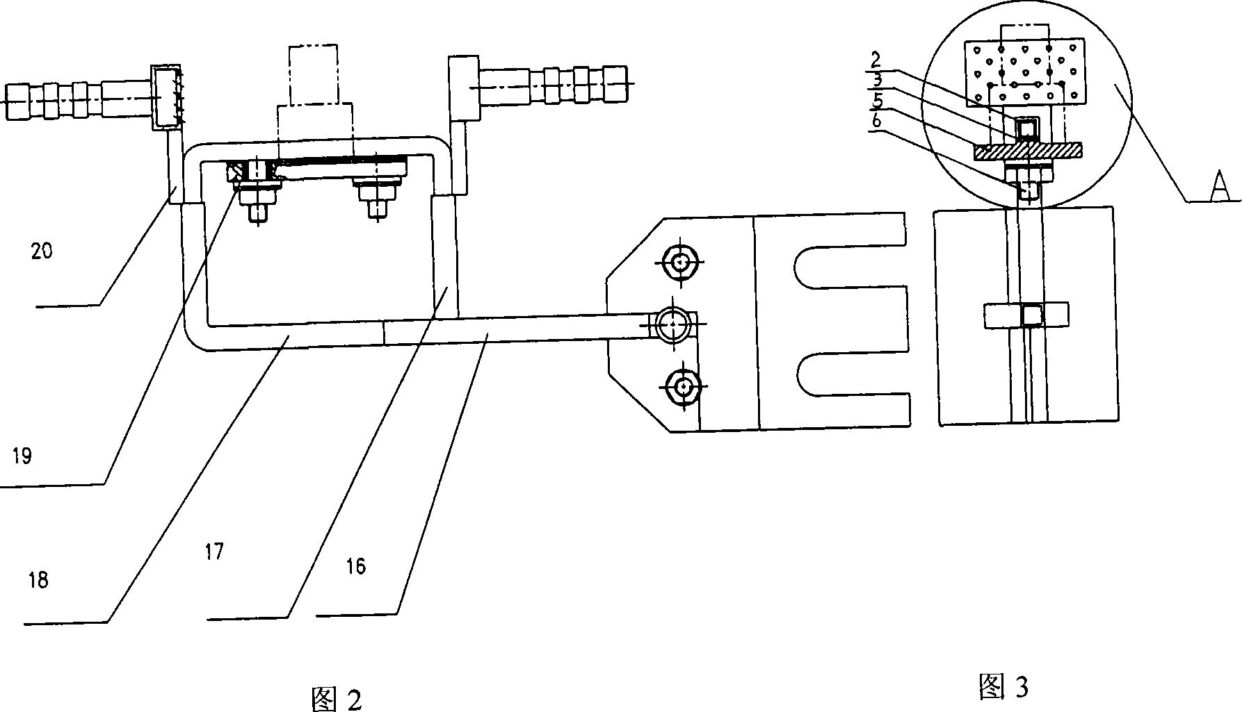 Method for quenching end socket ribbet position of assembled camshaft