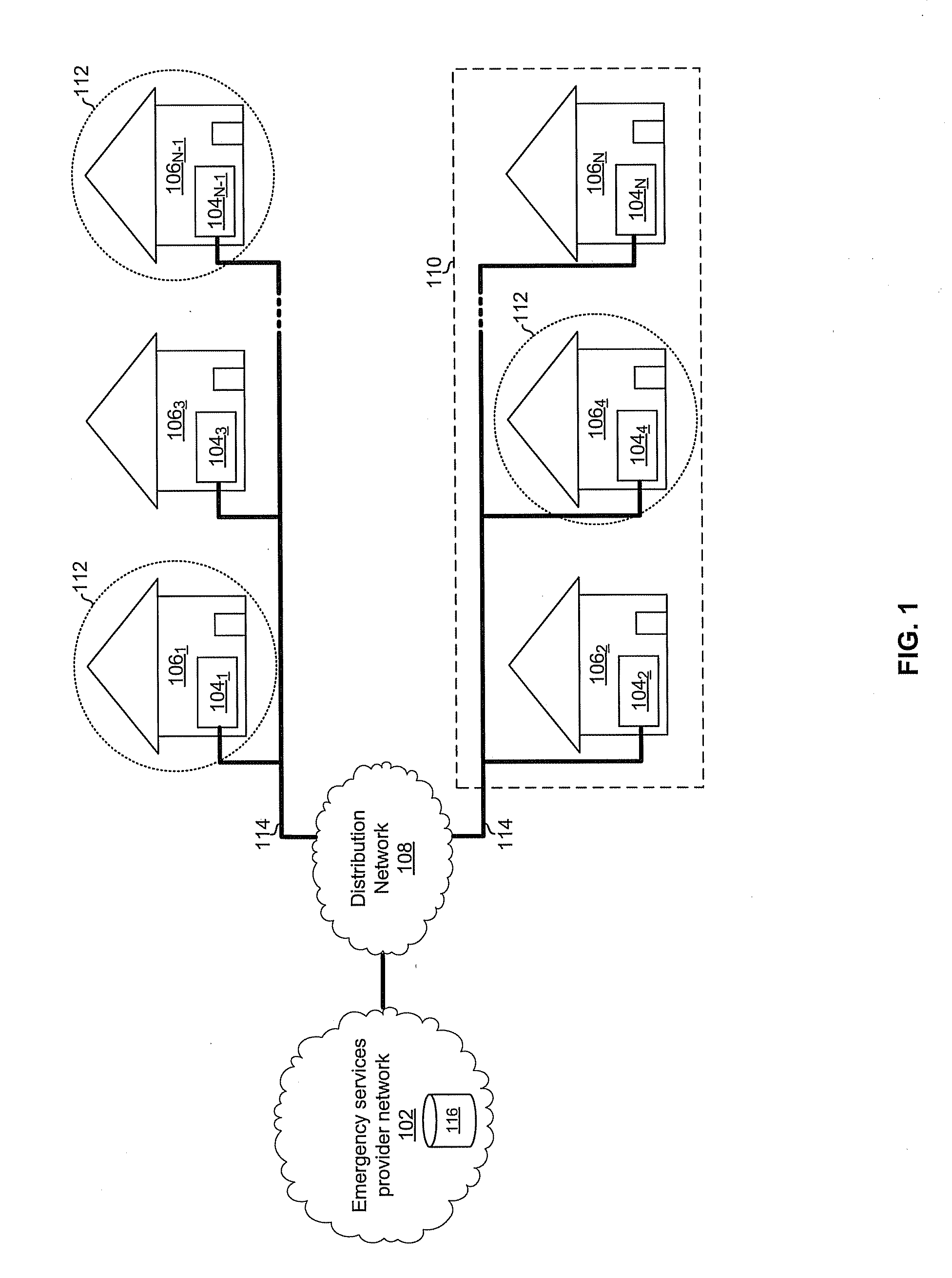 Method and system for providing emergency related services via a broadband gateway