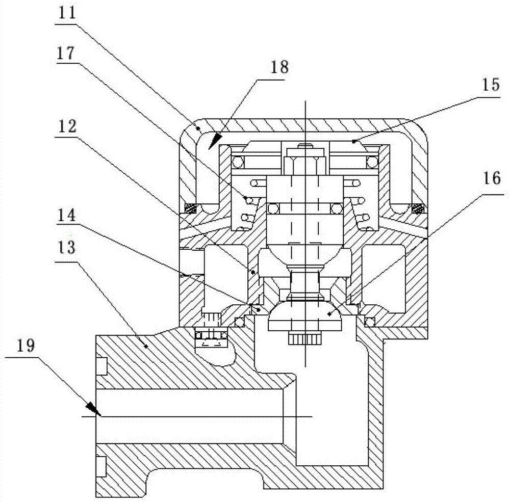 Automatic water draining valve for locomotives