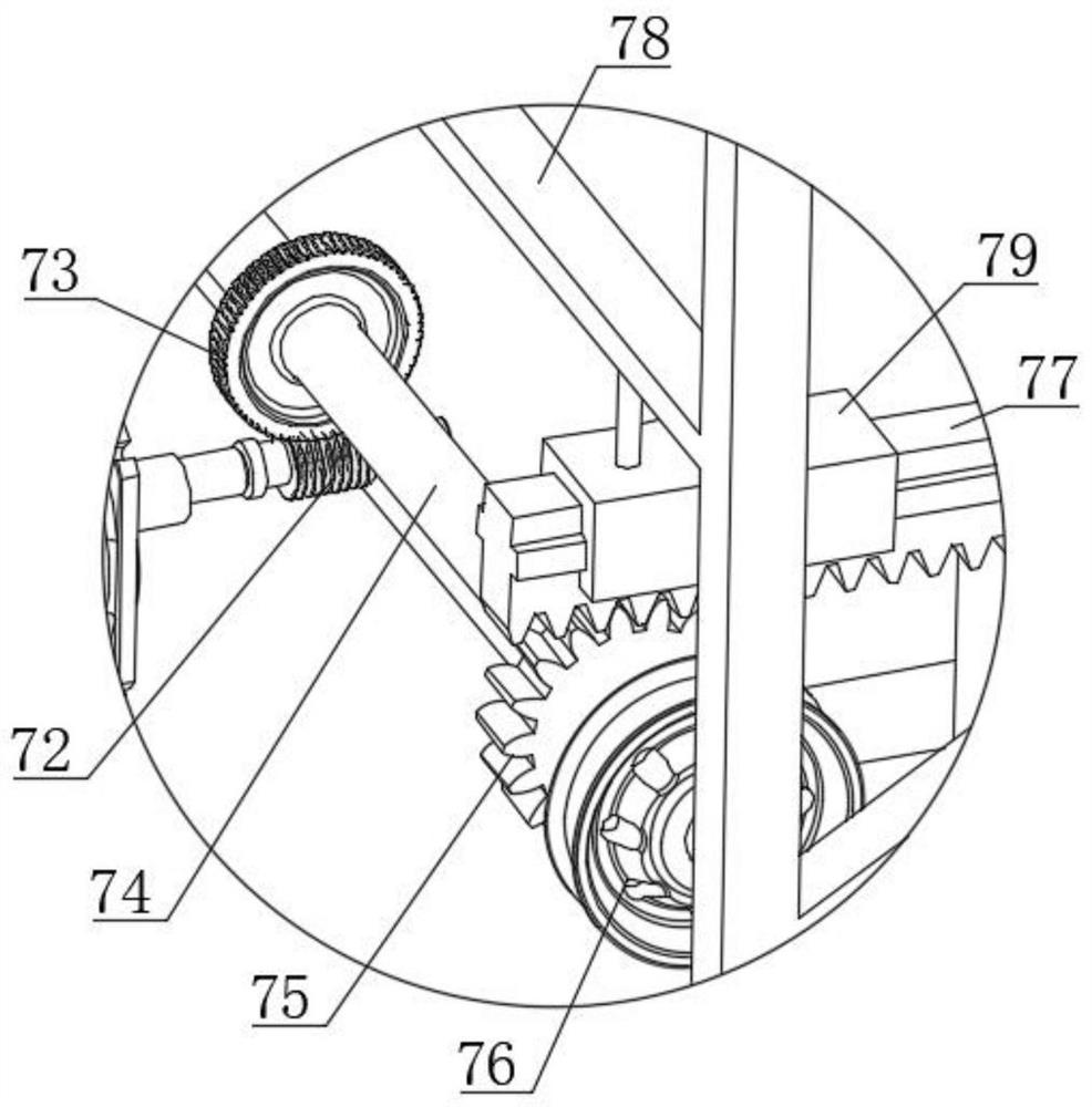 Unloading device facilitating brick unloading