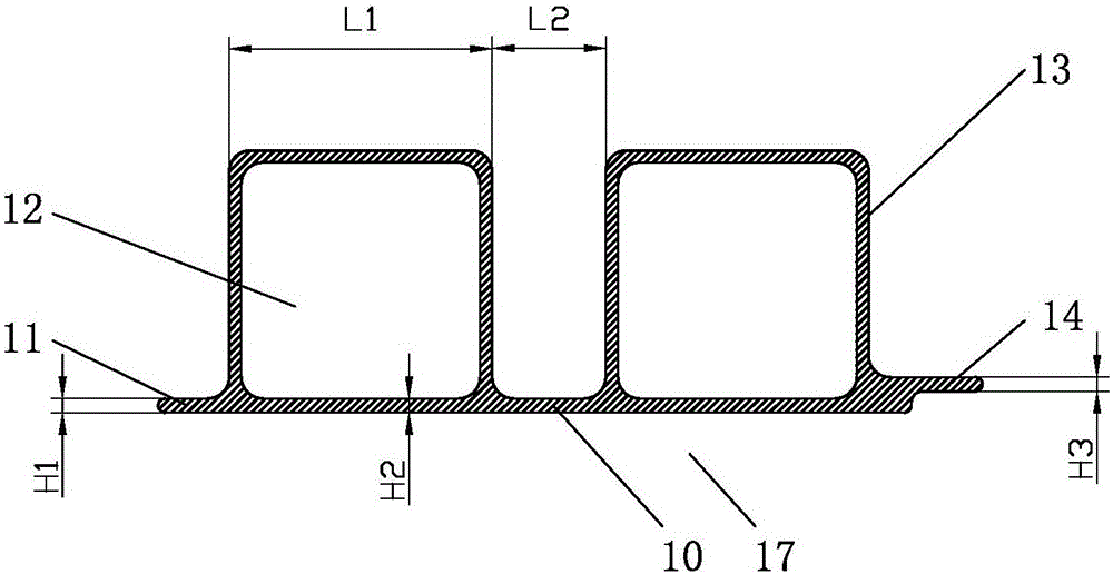 Frame-shaped spiral winding plastic pipe as well as production equipment and production process thereof