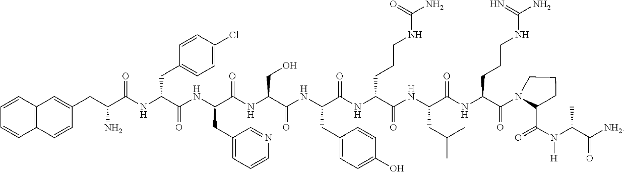 A stable parenteral dosage form of cetrorelix acetate