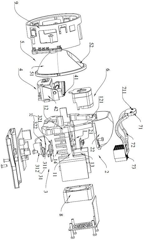 Car lamp lighting system