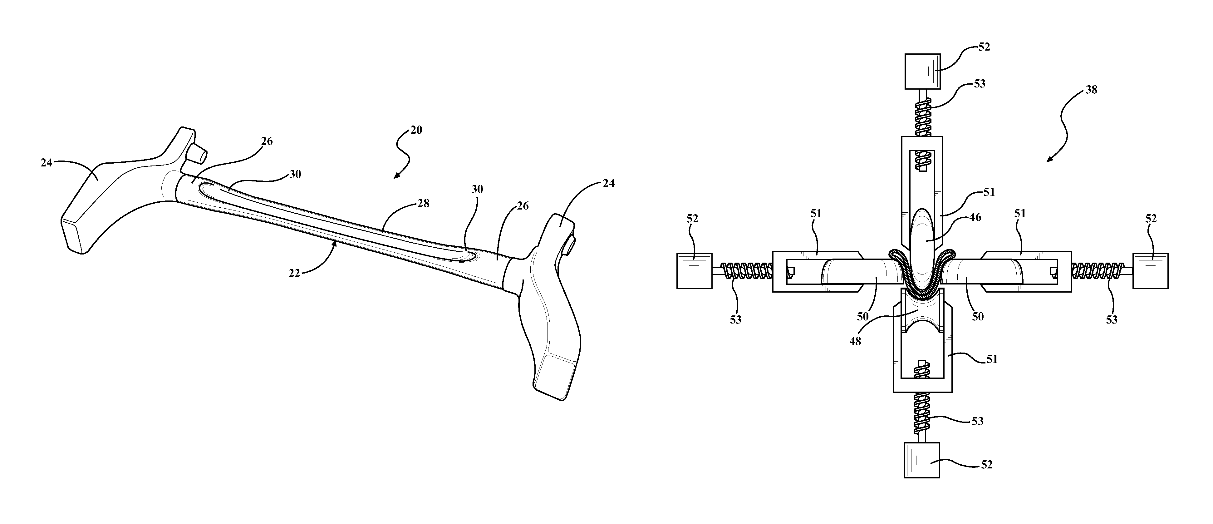 Transverse strut and method of forming a transverse strut