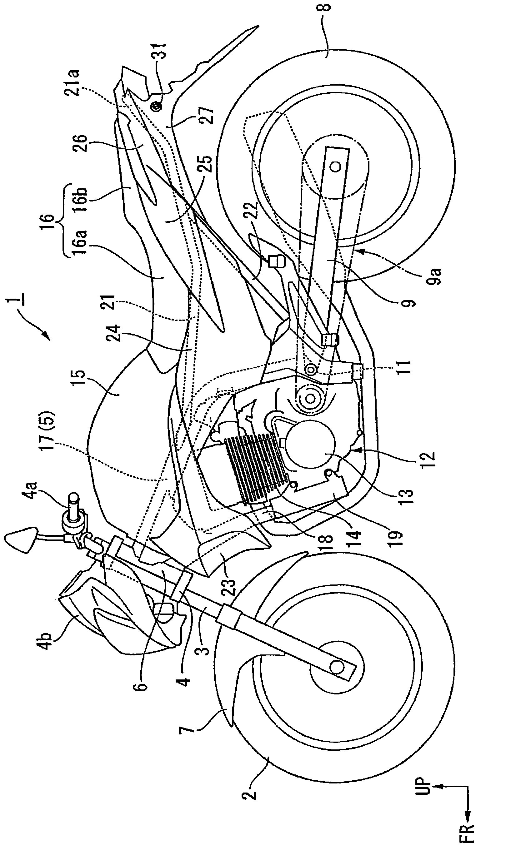 Lock cylinder maintaining structure for bestride type vehicle and method thereof