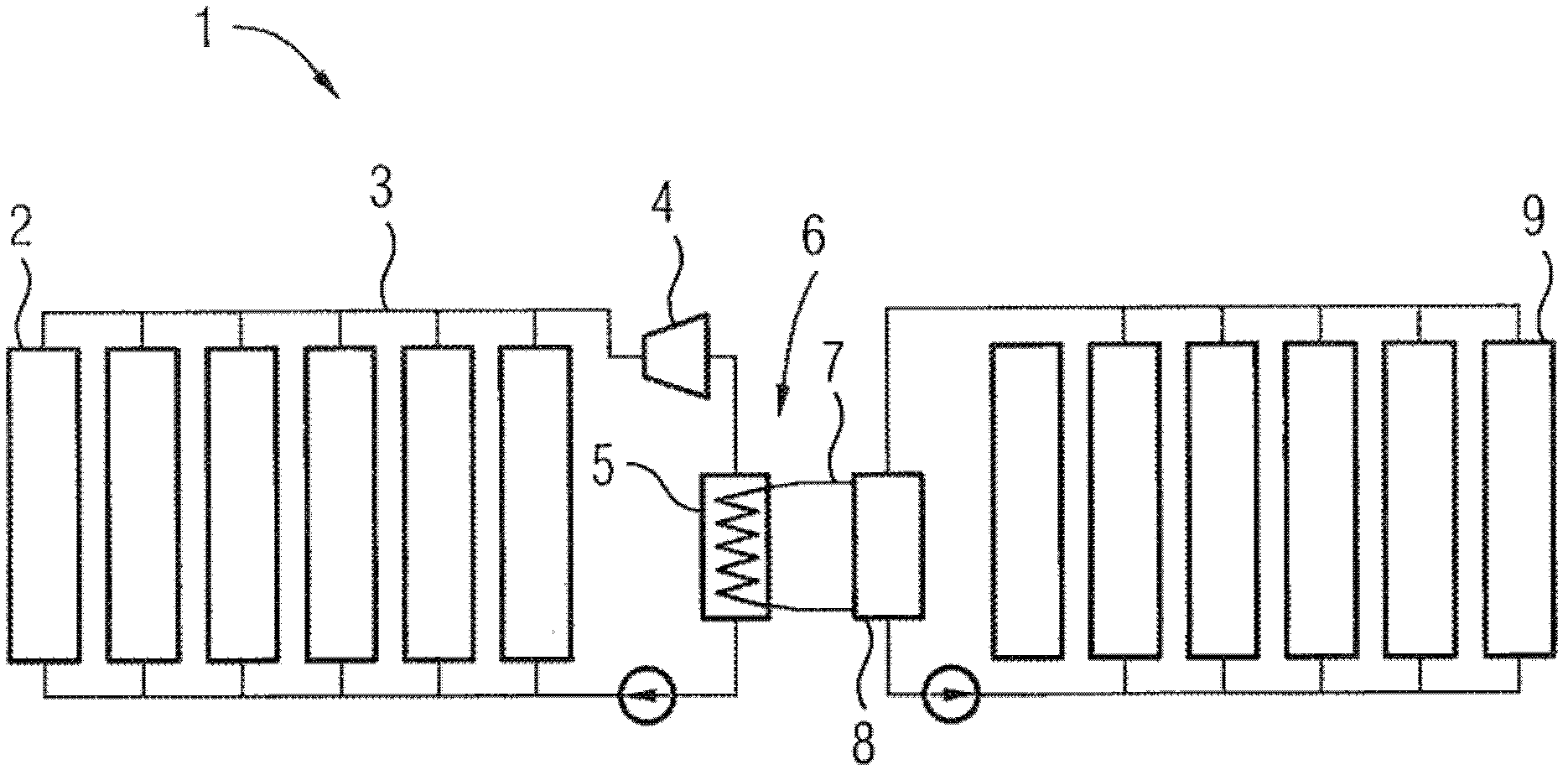 Thermal power plant, in particular solar thermal power plant