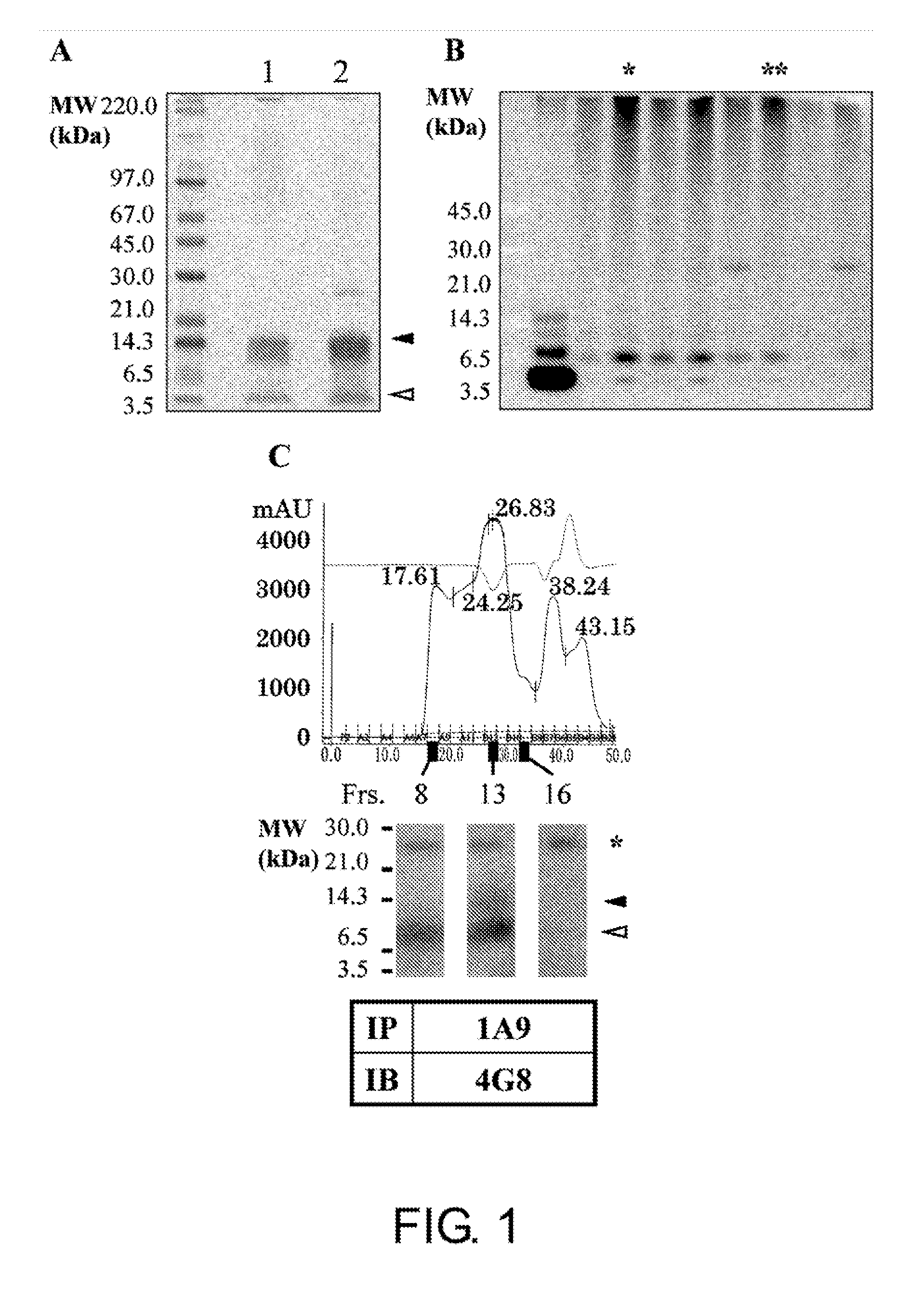 Antibodies That Specifically Bind to ABeta Oligomers and Uses Thereof