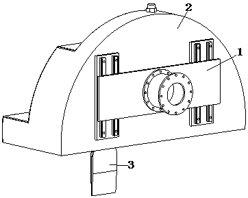 Detergent coating device