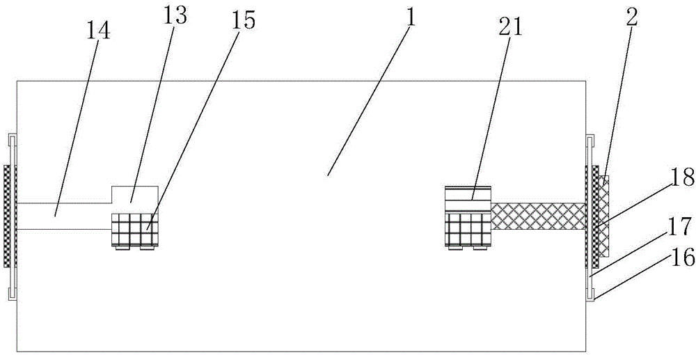 Plastic fiber connecting device