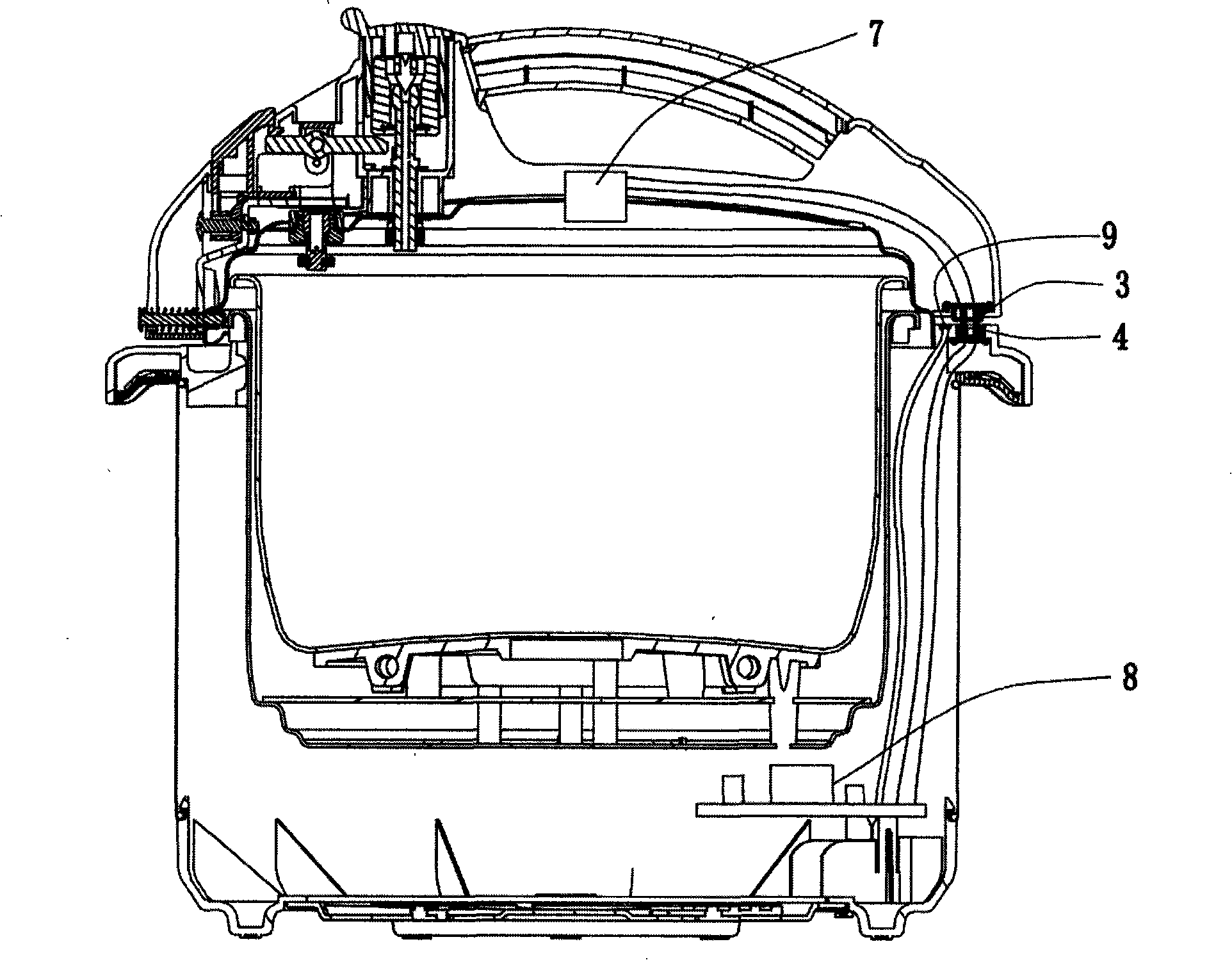 Electric pressure cooker