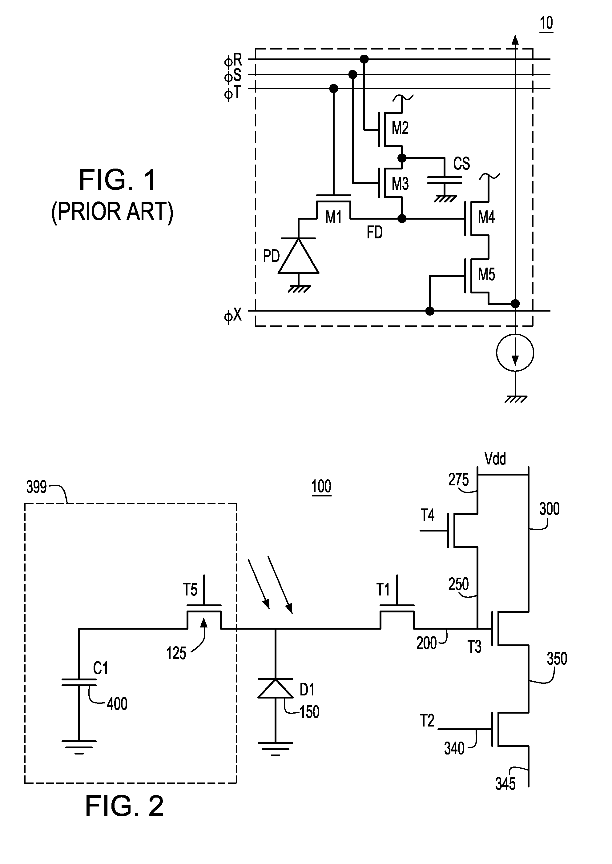 High dynamic range imaging cell with electronic shutter extensions