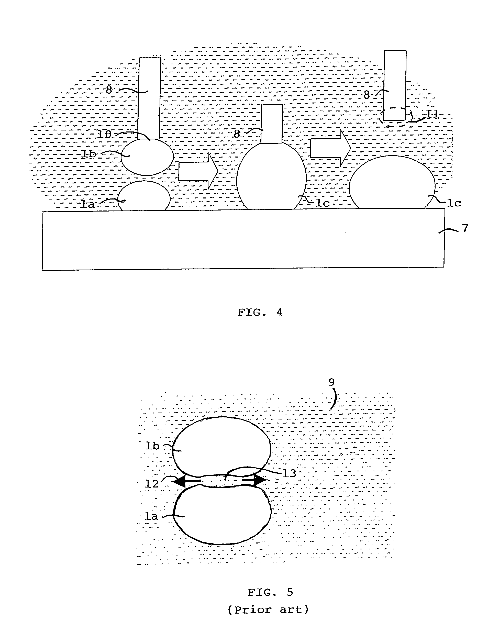 Device for injection and mixing of liquid droplets