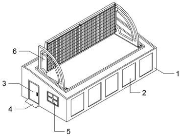 Intelligent adjusting greenhouse structure